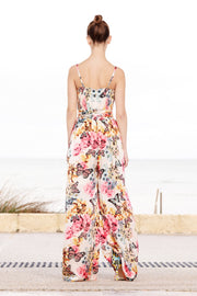 JERRY SILK BUTTERFLY JUMPSUIT